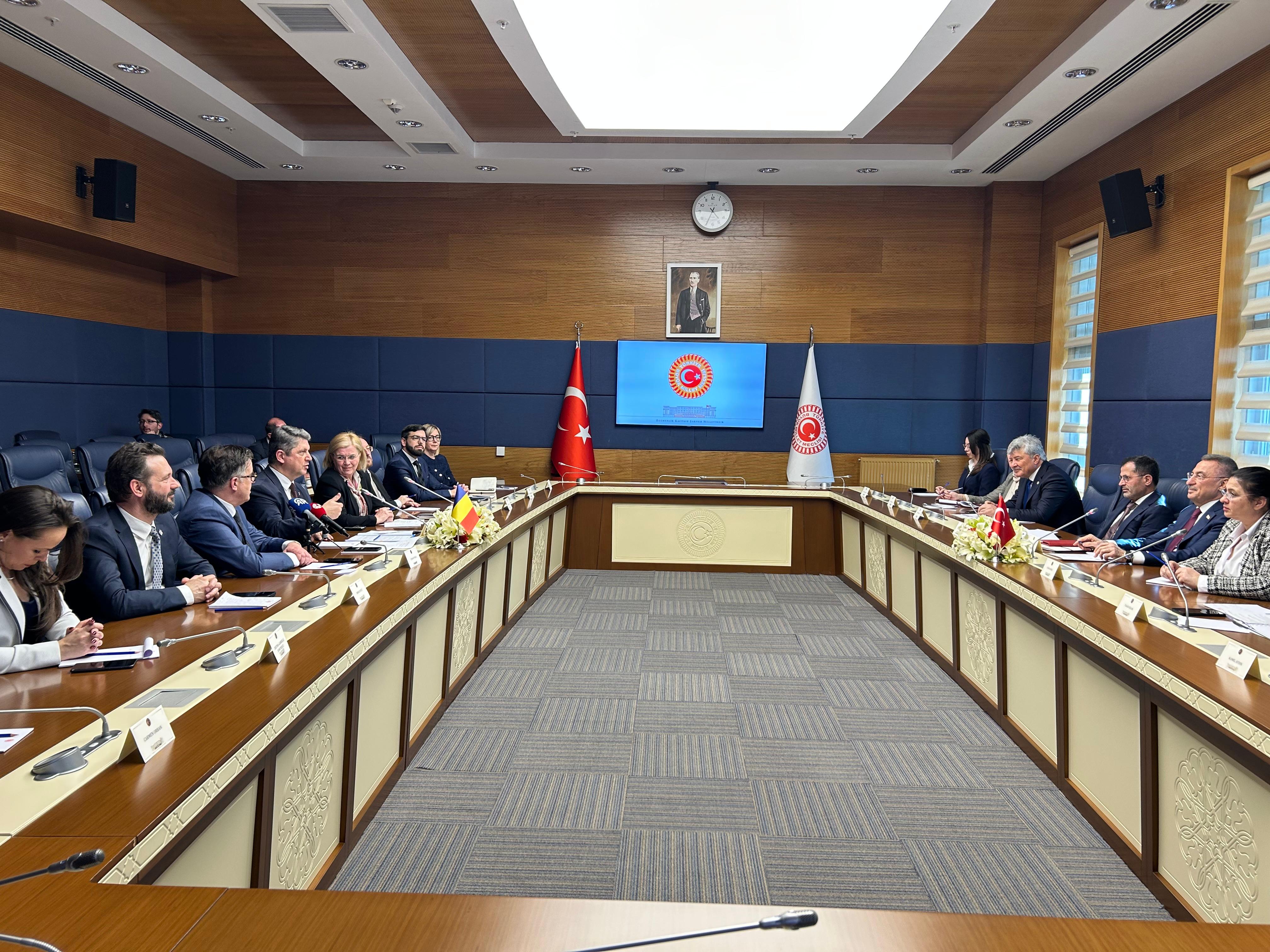 Vizita oficială a delegației Comisiei pentru politică externă din Senatul României la Ankara, Republica Turcia